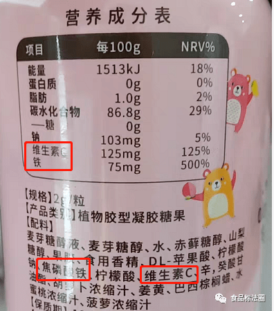 食品添加劑的范圍及標(biāo)示梳理 強(qiáng)化劑與營養(yǎng)強(qiáng)化劑